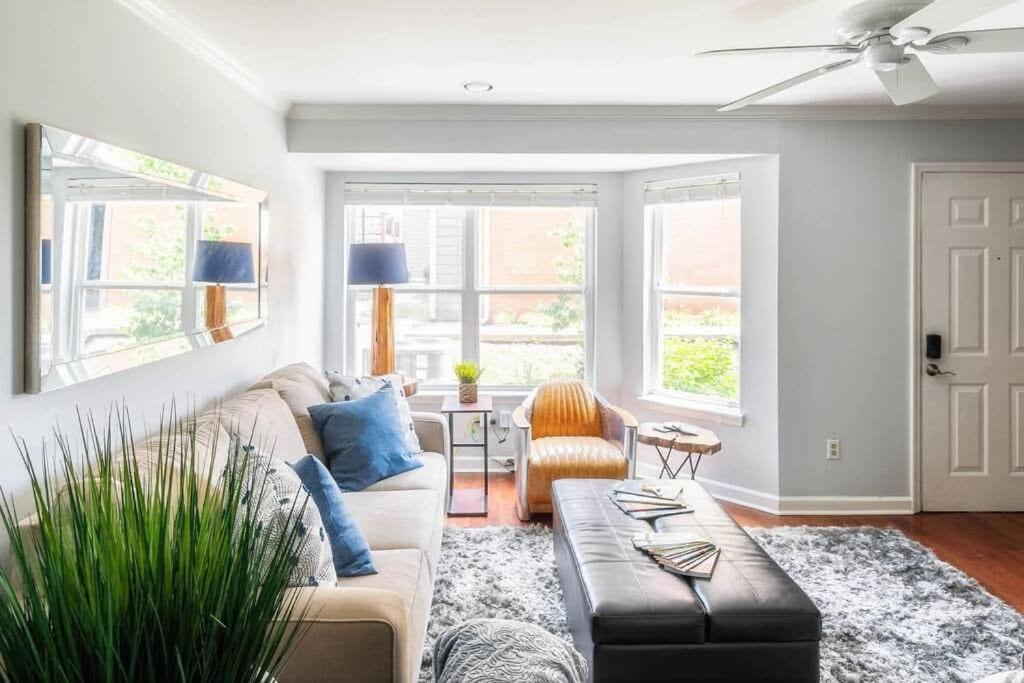 Walk To Broadway Charming Modern Historic Townhome Nashville Exteriör bild